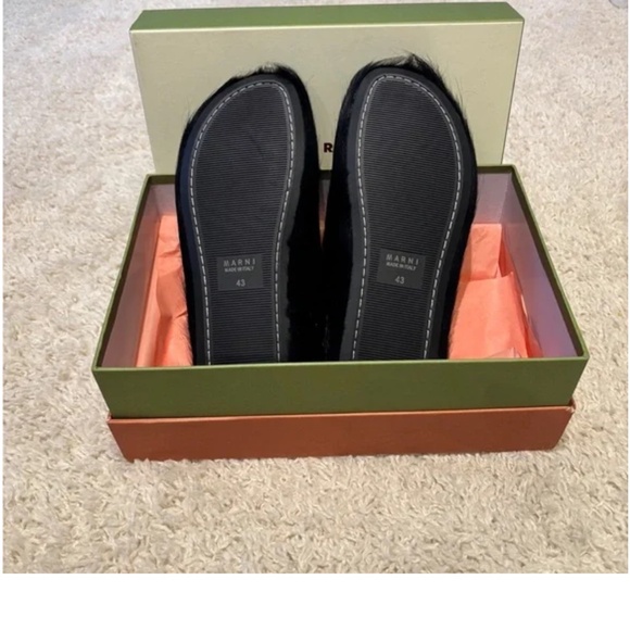 Marni Fur Push Ons / Slippers Excellent Condition Unworn Immediate Shipping - Picture 2 of 4